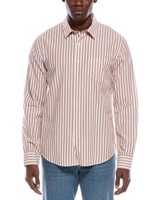 Vince Classic Fit Stripe Shirt