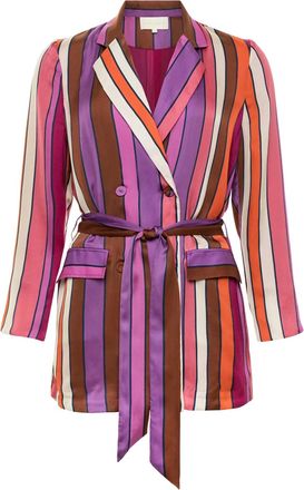 Carolina K Womens Terra Blazer In Stripes