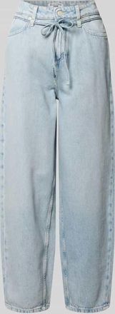 Marc O'Polo Denim Relaxed Fit Barrel Jeans aus reiner Baumwolle Modell STINE in Jeansblau, Gr&ouml;&szlig;e 27/32