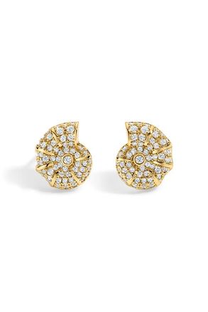 Electric Picks Ocean Studs in Gold at Nordstrom