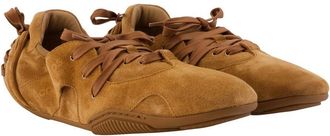 Acne Studios Mens Lace-Up Calfskin Sneaker Brown