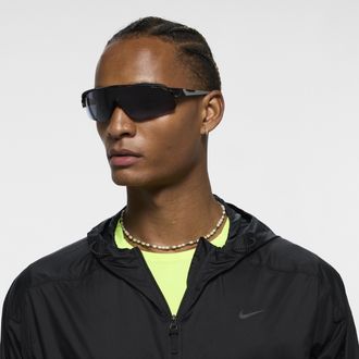 Nike Unisex Flyfree Shield Sunglasses in Black | EV24033-010