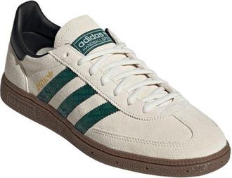 adidas Gender Inclusive Handball Spezial Sneaker in Off White/Green/Gum5 at Nordstrom, Size 12.5 Womens