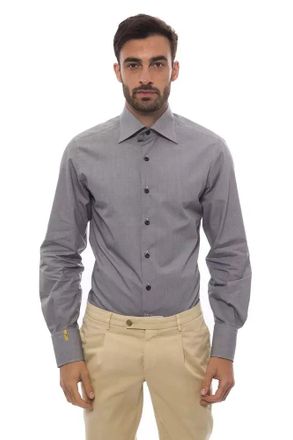 Billionaire Italian Couture Cotton Men Mens Shirt