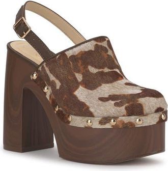 Jessica Simpson Caze Stud Platform Sandal in Beige/gold at Nordstrom, Size 9.5