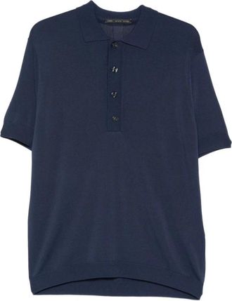 low brand Polo - Heren - Ronde hals truien - Blauw - XL - Truien & Vesten