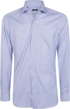 Barba Hombre, Camisas, Azul, Talla: 2XL