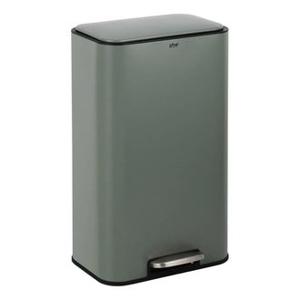 5five Simply Smart Cestino Rettangolare A Pedale Delta Da 30 Litri, Verde - 5five