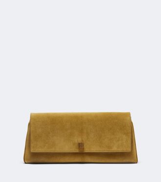 Khaite Clutch Audrey Medium in suede