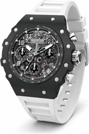 Invicta Racing Apexium Chronograph Quartz Silver Dial Unisex Watch 69618