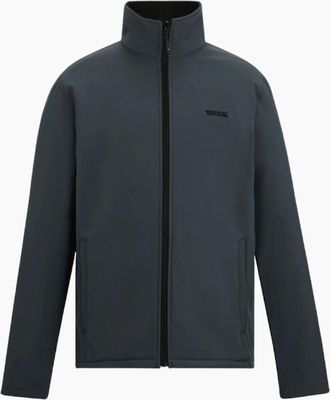 Regatta Mens Regatta Mens Cera V Wind Resistant Soft Shell Jacket - Black - Size: 42/Regular