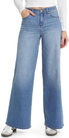 1822 Denim High Rise Wide Leg Jeans In Miles