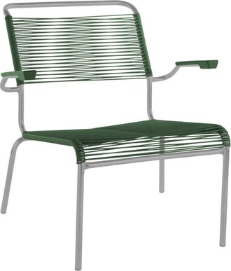 Schubiger M&ouml;bel Spaghetti-Lounger S&auml;ntis mit Armlehnen