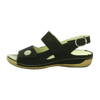 Waldl&auml;ufer Dames, Schoenen, Zwart, Maat: 40 1/2 EU Leer