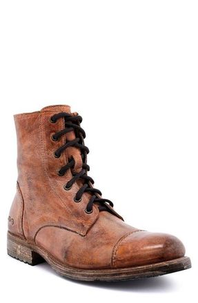 Bed St&uuml; Prot&eacute;g&eacute; Cap Toe Boot in Tan Rustic at Nordstrom, Size 10.5