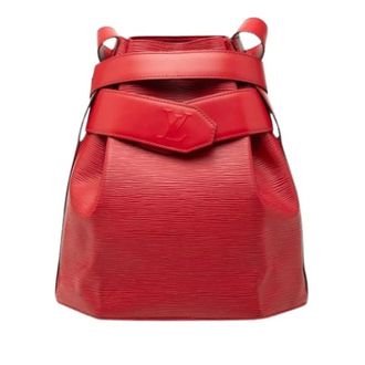 Louis Vuitton Pre-owned Bucket Bags, female, Red, Size: ONE SIZE Pre-owned Sac D Epaule