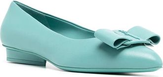 Ferragamo Viva Ballerina Flat - Blue