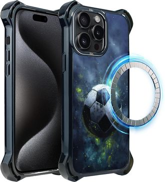 OEM Funda Ibizu Dropguard Ultra Para Iphone 15 Pro Max Con Magsafe, Move, F&uacute;tbol