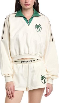 Palm Angels Crewneck Zip Sweatshirt
