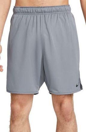Nike Dri-FIT 7-Inch Brief Lined Versatile Shorts in Smoke Grey/Black at Nordstrom Rack, Size Xx-Large