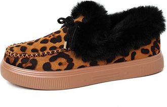 Generic Bootie Slippers Women,Womens Snow Boots Arch Support Boots Orthopedic Boots,Womens Fur Lined Warm Ankle Boot Slip On Loafer Plush Shoes,Loafers For Wo