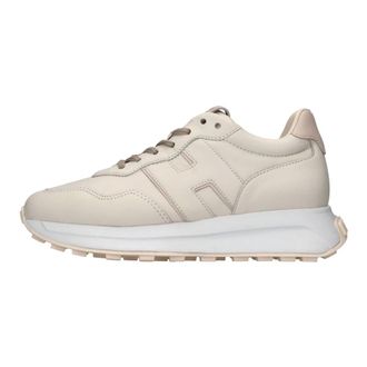 Hogan H641 Sneakers - Dames - Schoenen - Beige - Maat: 35 EU Leer