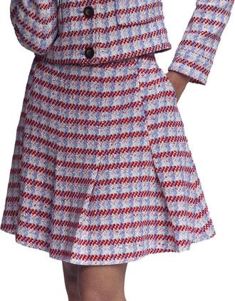 Boden Flippy Textured Skirt