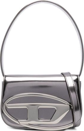 Diesel Glossy Metallic Finish Diesel Shoulder Bag