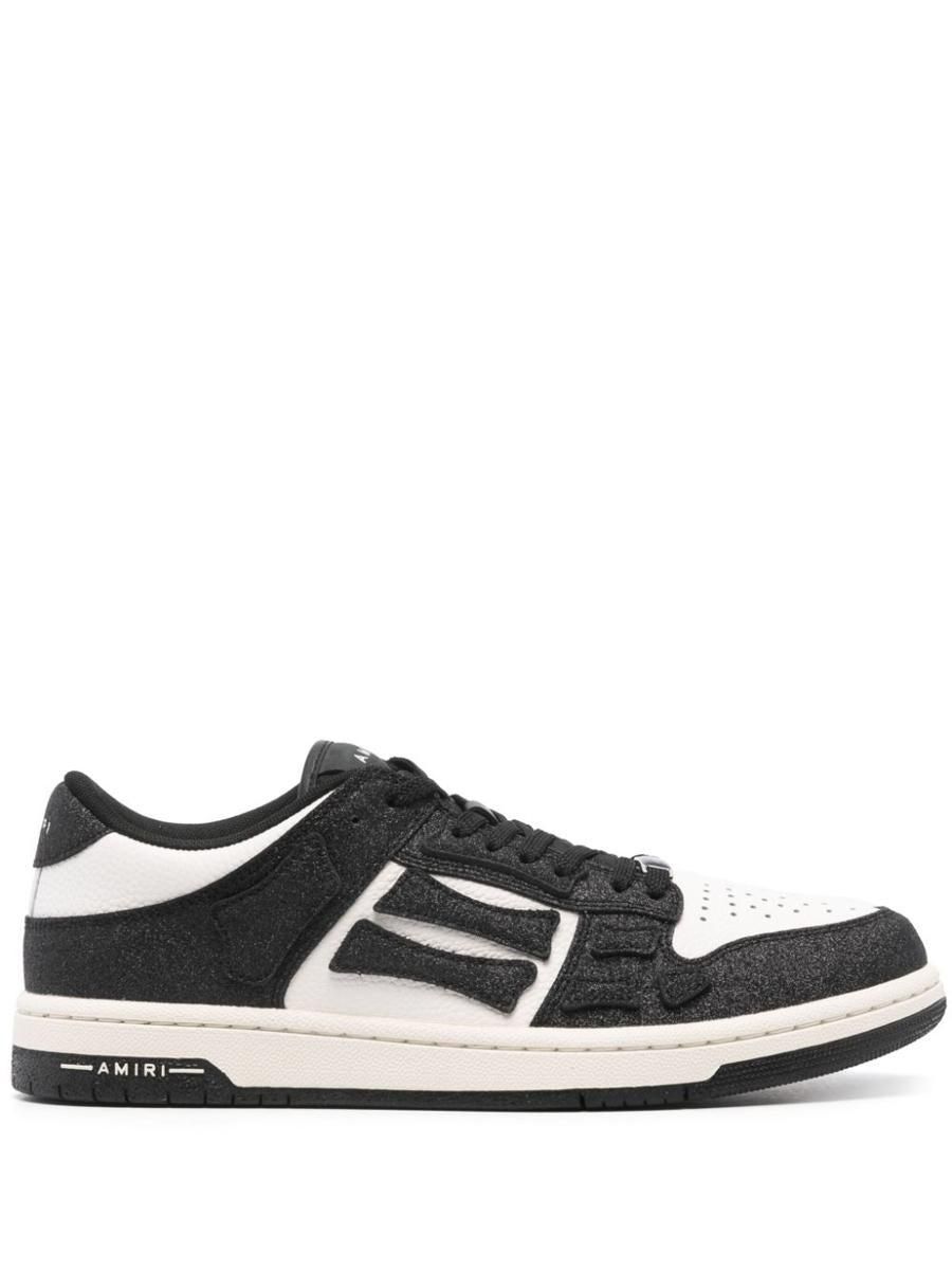 ◆AMIRI◆ パシフィックボーンズ ロースニーカー ブラック PACIFIC BONES - Black | AMIRI