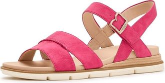 Dr. Scholls Timeless Fun Womens Wedge Shoes Magenta Pink : 9.5 M, Faux Leather