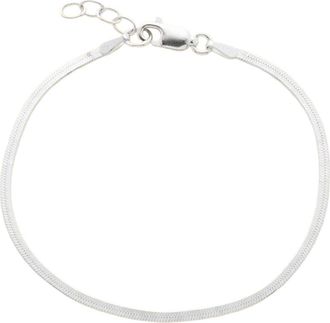 Made by Mary Thin Hera Chain Bracelet - 1.9mm in Silver at Nordstrom, Size 6