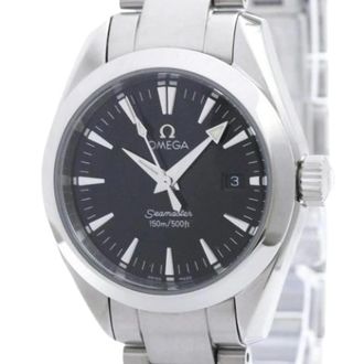 Omega Pre-owned Seamaster 2577.50 Polshorloge - Dames - Vintage Horloges - Zwart - ONE Size - Vintage