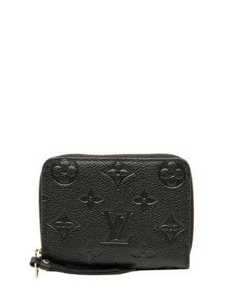 Louis Vuitton 2021-2025 Monogram Empreinte Zippy Purse coin pouch - Black