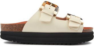 V.Gan Vegan Pruimen Voetbed Schildpad Sandalen