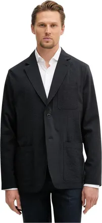 A|X Armani Exchange Jassen, Heren, Blauw, 2Xs, Polyester, Enkelrijig Blazer
