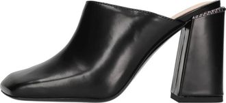Ash Ash, Schoenen, Dames, Zwart, 40 EU, Leer, Angie Mule Soft Polish Calf