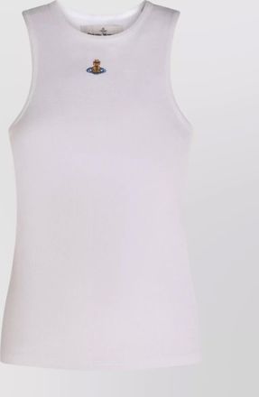 Vivienne Westwood sleeveless top ribbed texture