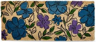 Tag Sketched Flowers Estate Coir Mat Multi Coir Everyday in Blue at Nordstrom, Size Medium