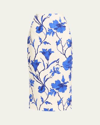 Cara Cara Sienna Printed Midi Skirt