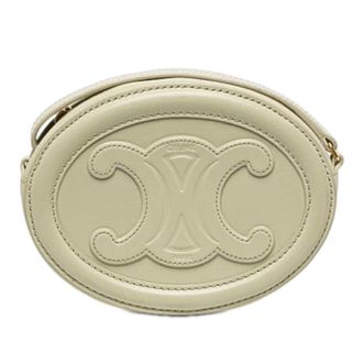Celine Pre-owned Celine Small Calfskin Cuir Triomphe Oval Crossbody Ladies 0NKEMP48CGVE5ST4