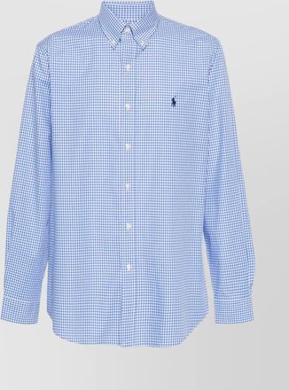 Polo Ralph Lauren checked pattern stretch cotton shirt