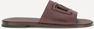 Dolce & Gabbana Grained leather Sandals Male 41.5