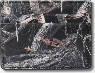 Carhartt Work in Progress Vegas Cardholder Camo Feather Tree / Black