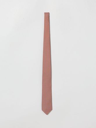 Ferragamo Tie Men color Orange