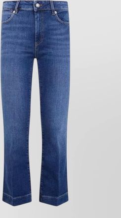 Sportmax spdumbria mini flared five pocket jeans