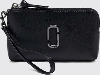 Marc Jacobs Pochette da polso The Snapshot in pelle con logo Double J