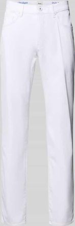 Brax Brax Regular Fit Jeans im Used-Look Modell Cadiz in Weiss, Gr&ouml;&szlig;e 31/32