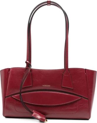 Hidesins Shopper S Crisp - Dames - Shoppers - Rood - ONE Size - Leer - Tassen