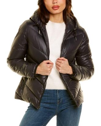 Nils Womens Jayden Short Down Coat - Black