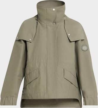 Canada Goose Olivine Oversized Jacket with Removable Hood